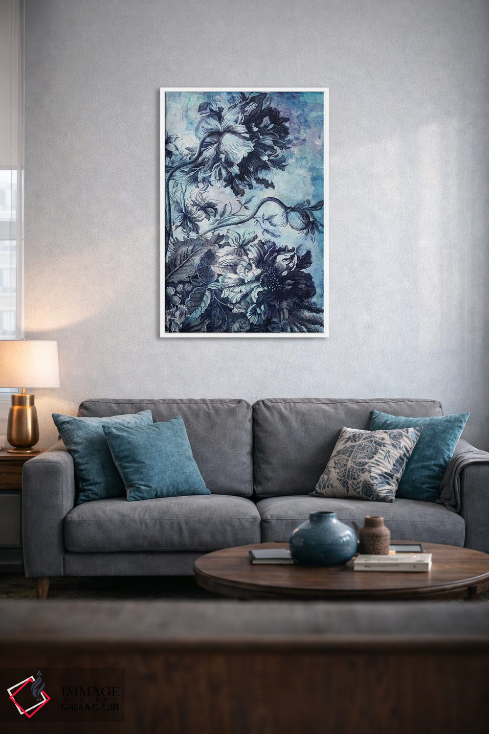 تابلو دکوراتیو شکوفه بوهمیا اثر جکی ون توبل - D4W