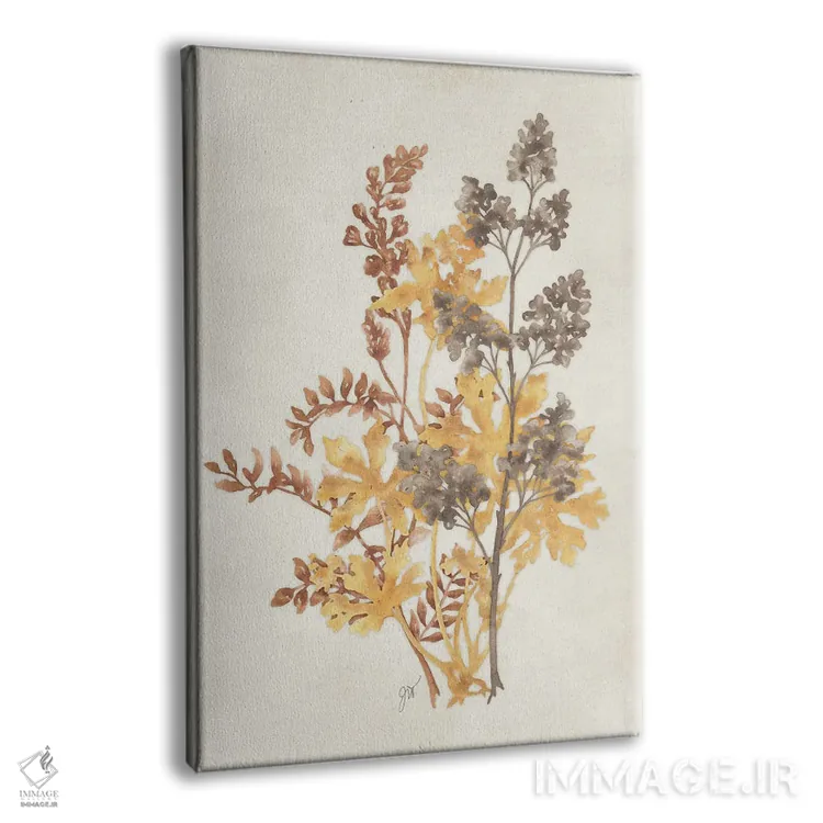 تابلو دکوراتیو سایه گیاهی ۳ اثر جکی ون توبل - نمای پرسپکتیو محصول