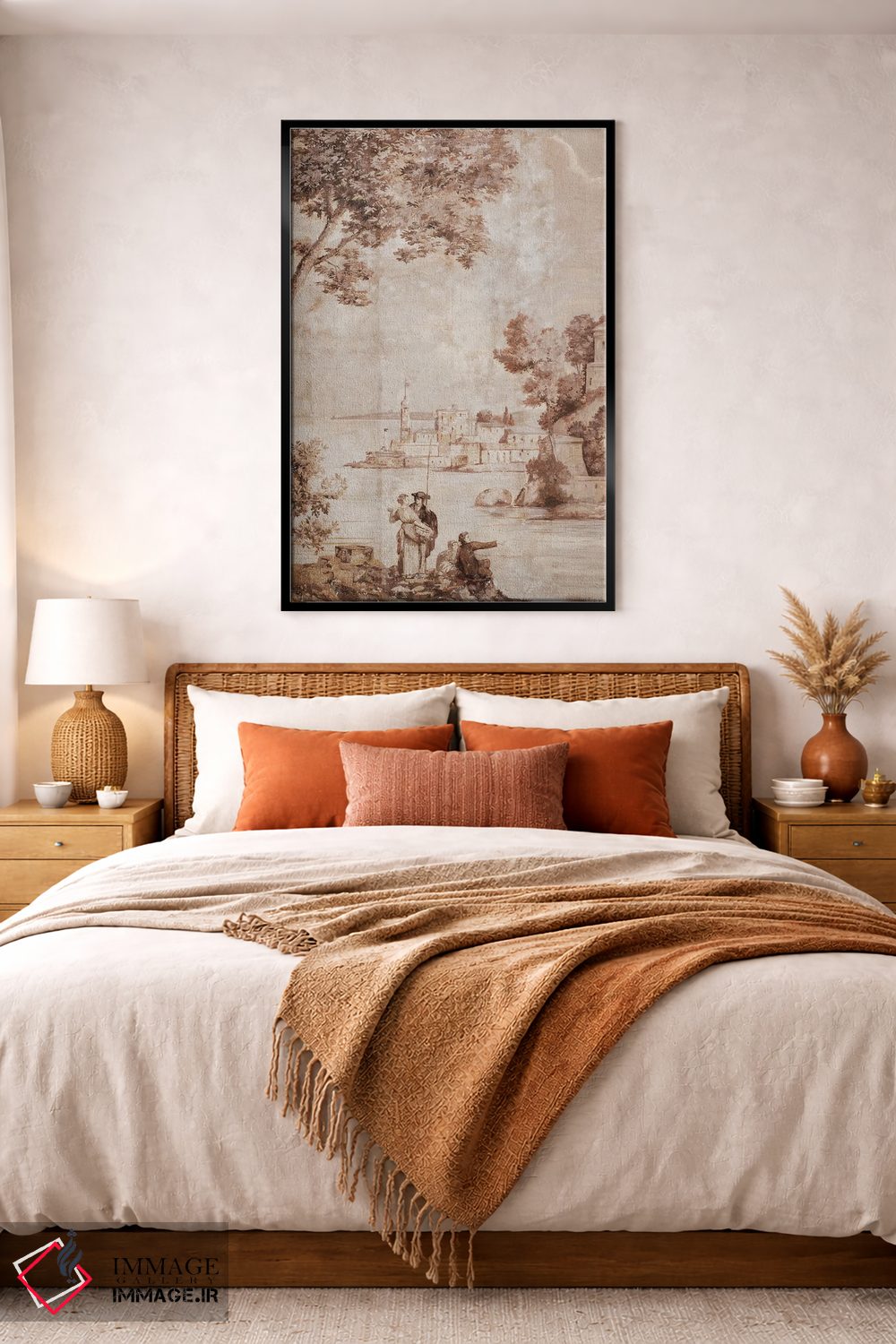 تابلو مدرن سبک ایتالیایی اثر جکی ون توبل - D3B