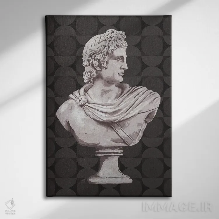 تابلو دکوراتیو روم قدیمی II B2 اثر جکی ون توبل - نمای روبهرو روی دیوار