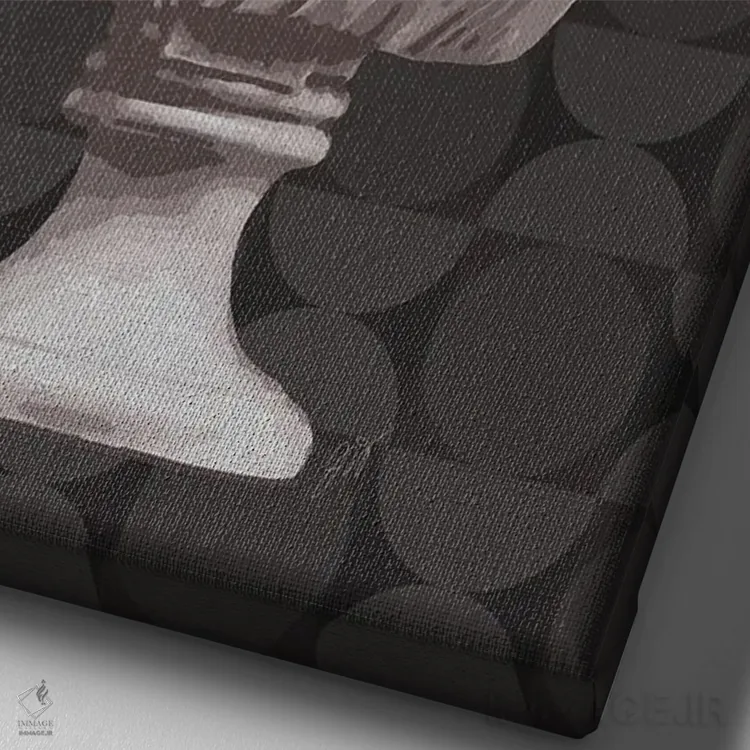 تابلو دکوراتیو روم قدیمی I B اثر جکی ون توبل - نمای نزدیک بافت بوم