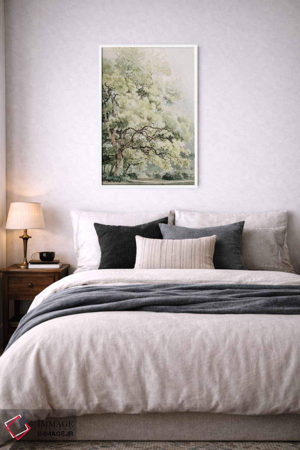 تابلو دکوراتیو درخت بلوط اثر جکی ون توبل - D5W