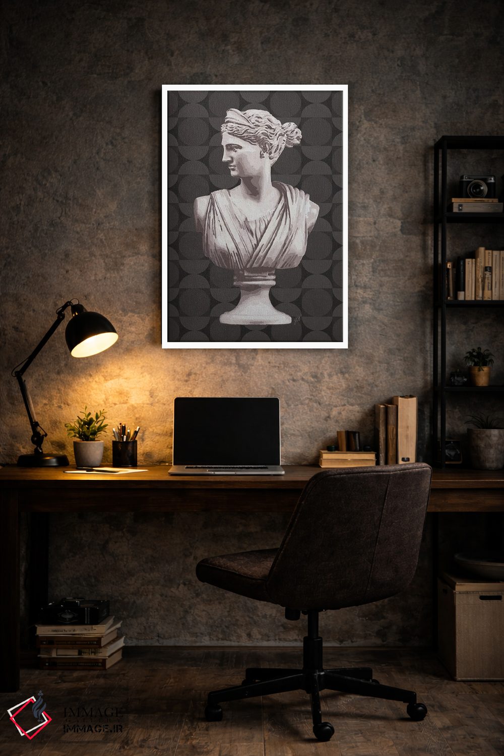 تابلو دکوراتیو روم قدیمی I B اثر جکی ون توبل - D6W