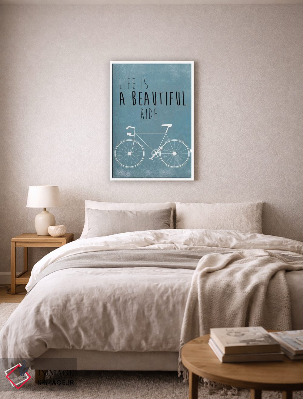 تابلو دکوراتیو سواری زیبا اثر یان وایس - D4W