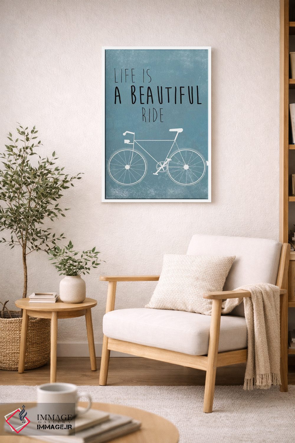 تابلو دکوراتیو سواری زیبا اثر یان وایس - D5W