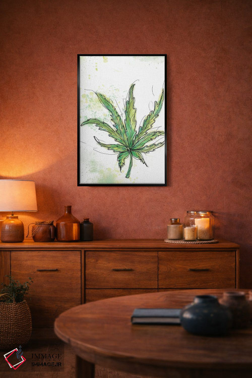 تابلو دکوراتیو غروب مائویی اثر یان وایس - D5B