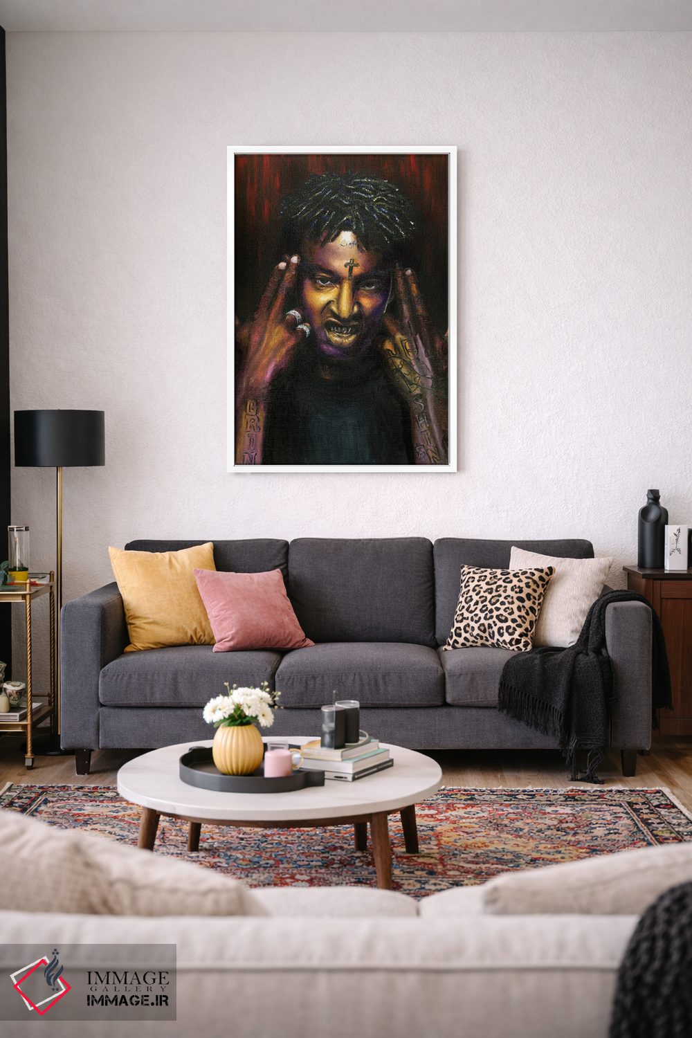 تابلو دکوراتیو ۲۱ ساویج اثر جناویو لویی - D3W