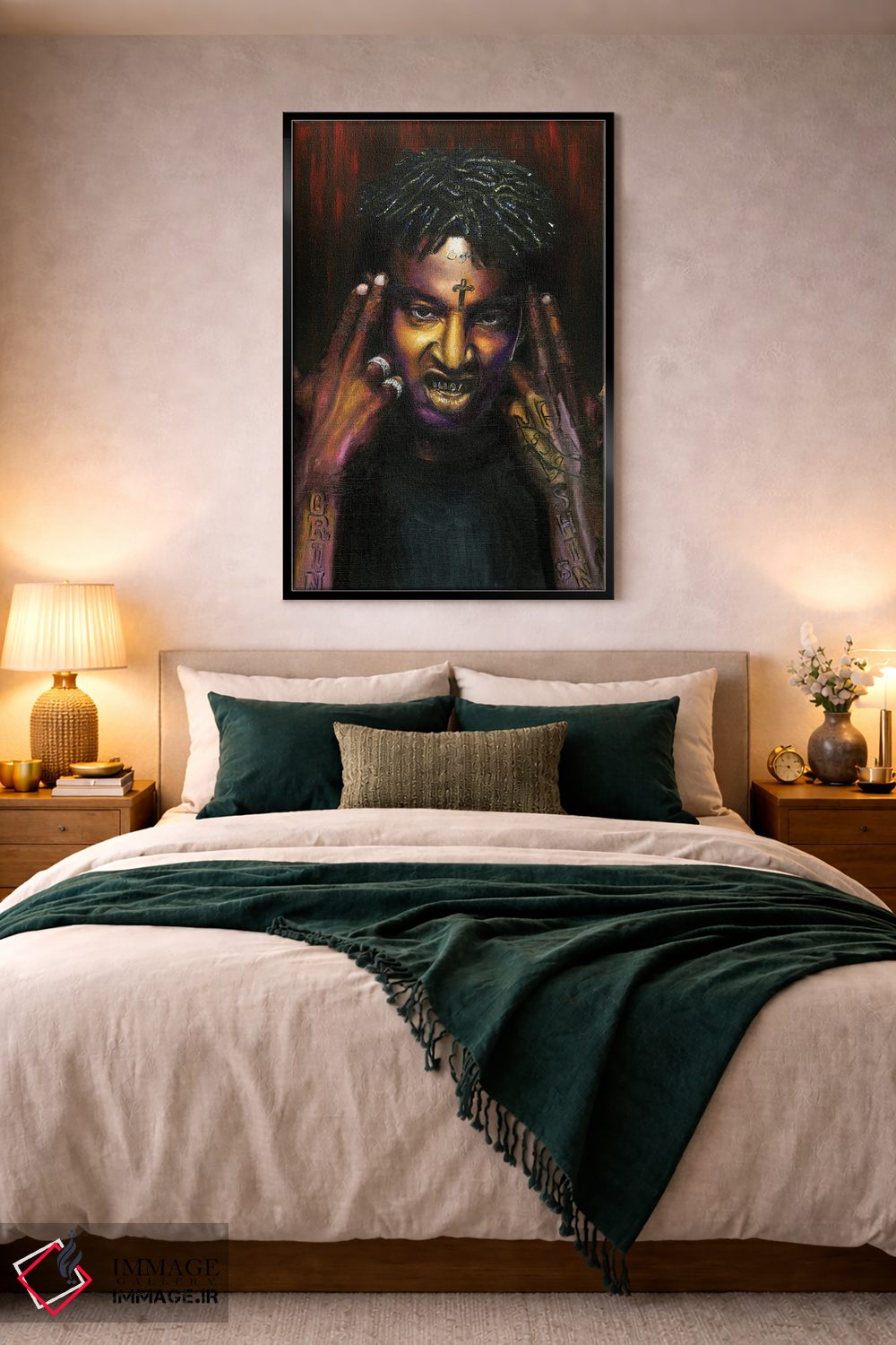 تابلو دکوراتیو ۲۱ ساویج اثر جناویو لویی - D4B