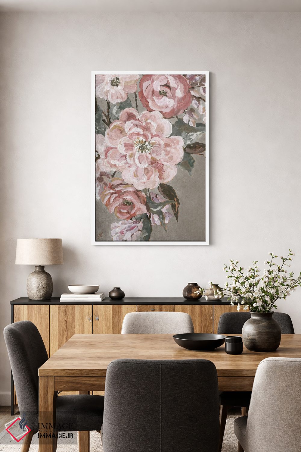 تابلو مدرن آوریل در پاریس I اثر جکی ون توبل - D4W