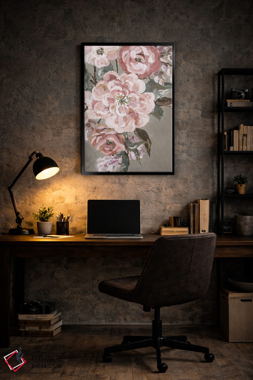 تابلو مدرن آوریل در پاریس I اثر جکی ون توبل - D6B