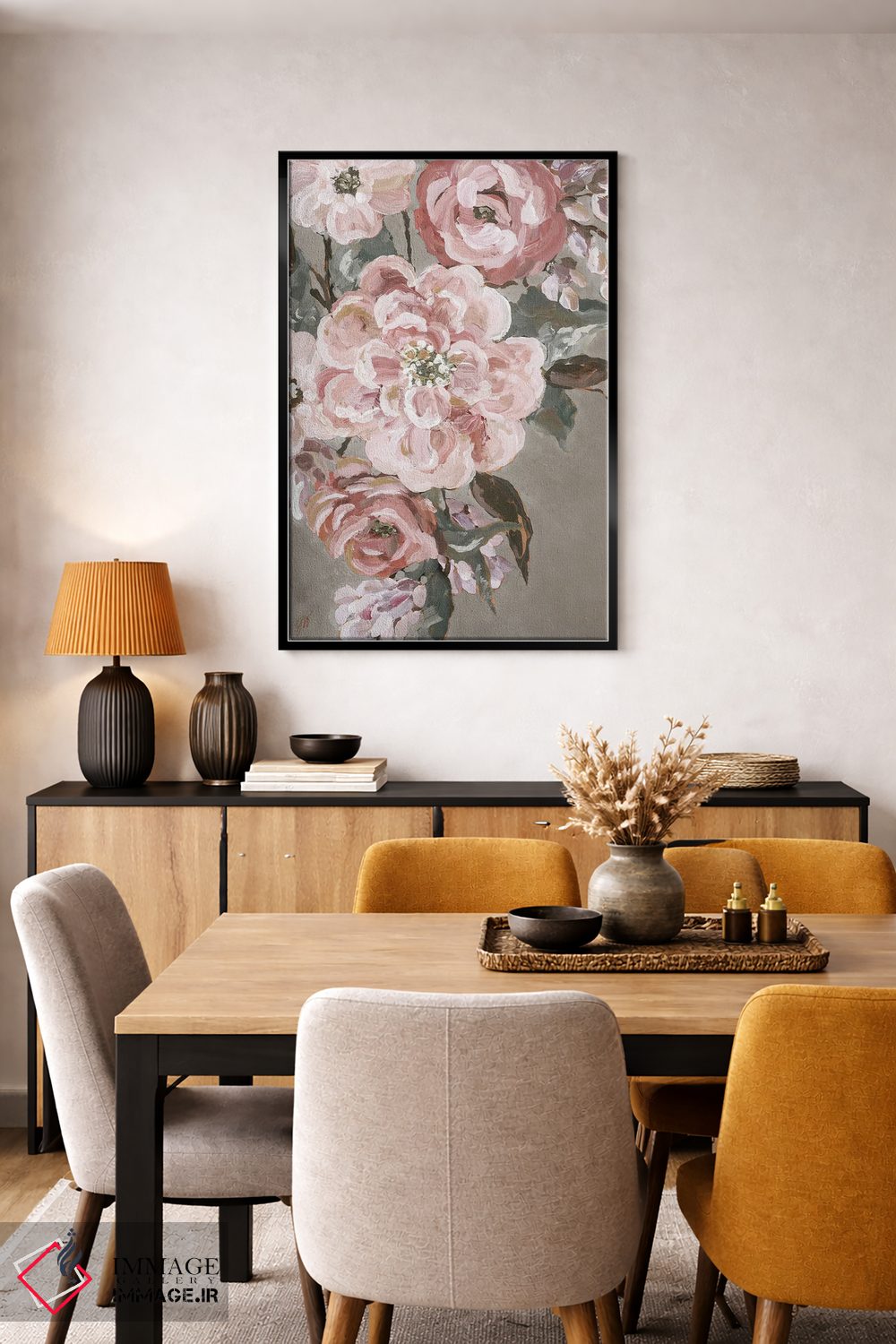 تابلو مدرن آوریل در پاریس I اثر جکی ون توبل - D5B