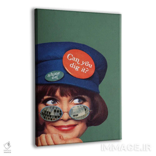 تابلو دکوراتیو عالی اثر جولیا والک - نمای پرسپکتیو محصول