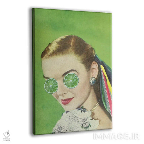 تابلو دکوراتیو قدم گذاشتن در مرکز توجه اثر جولیا والک - نمای پرسپکتیو محصول