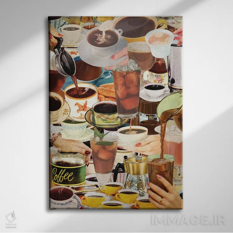 تابلو دکوراتیو بیدار شو و واقعیت را ببین اثر جولیا والک - نمای روبهرو روی دیوار