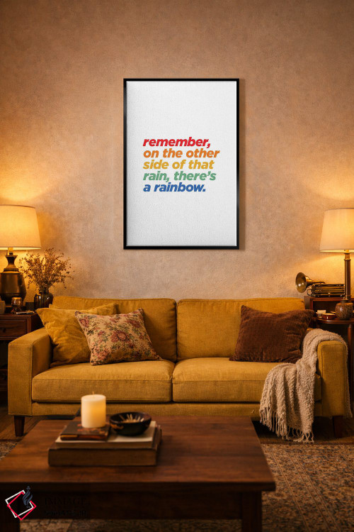 تابلو دکوراتیو روی روشن اثر جولیا والک - D3B