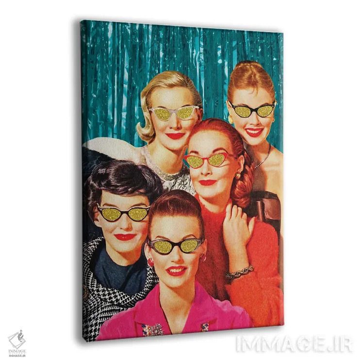 تابلو دکوراتیو دیدن ستاره ها اثر جولیا والک - نمای پرسپکتیو محصول