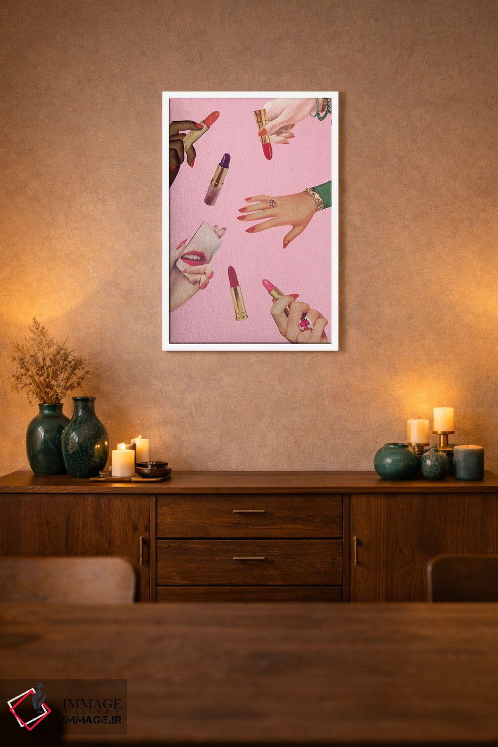 تابلو دکوراتیو خدمت زبانی اثر جولیا والک - D1W