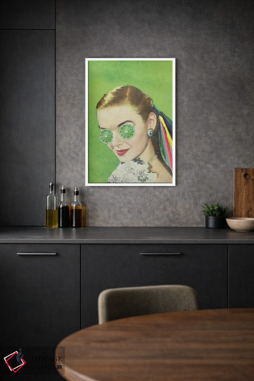 تابلو دکوراتیو قدم گذاشتن در مرکز توجه اثر جولیا والک - D1W