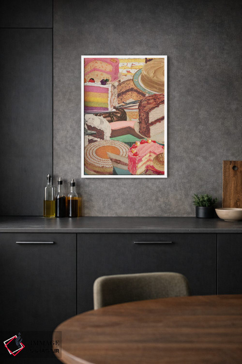 تابلو دکوراتیو این مهمانی من است اثر جولیا والک - D1W