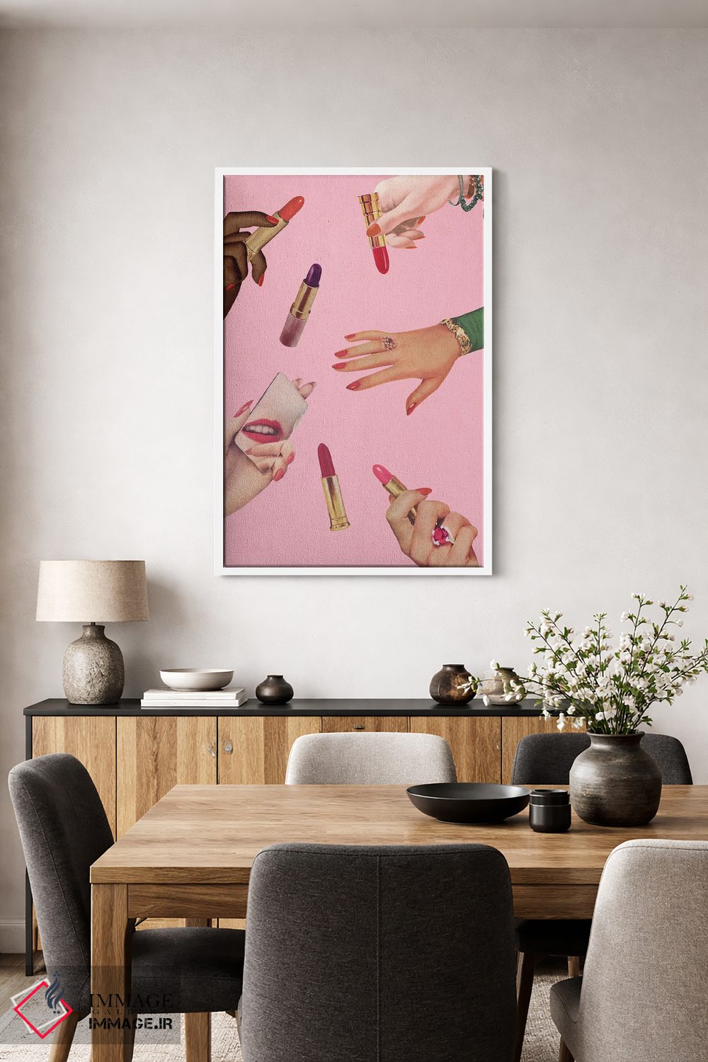 تابلو دکوراتیو خدمت زبانی اثر جولیا والک - D5W