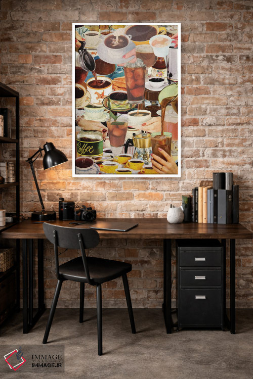 تابلو دکوراتیو بیدار شو و واقعیت را ببین اثر جولیا والک - D3W