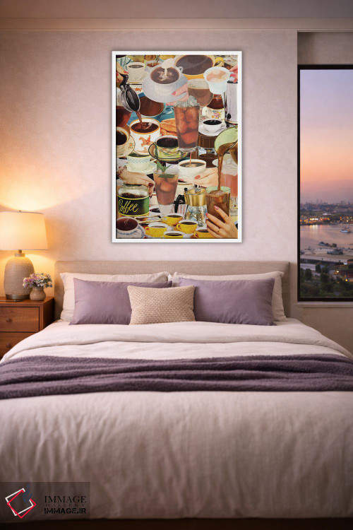 تابلو دکوراتیو بیدار شو و واقعیت را ببین اثر جولیا والک - D4W