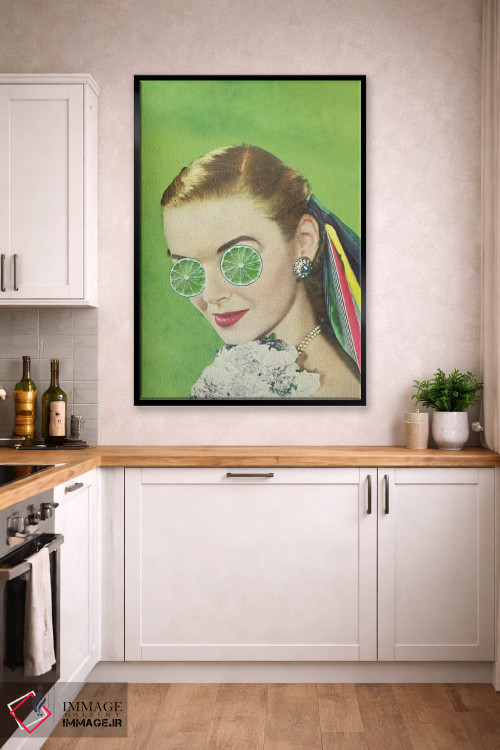 تابلو دکوراتیو قدم گذاشتن در مرکز توجه اثر جولیا والک - D2B