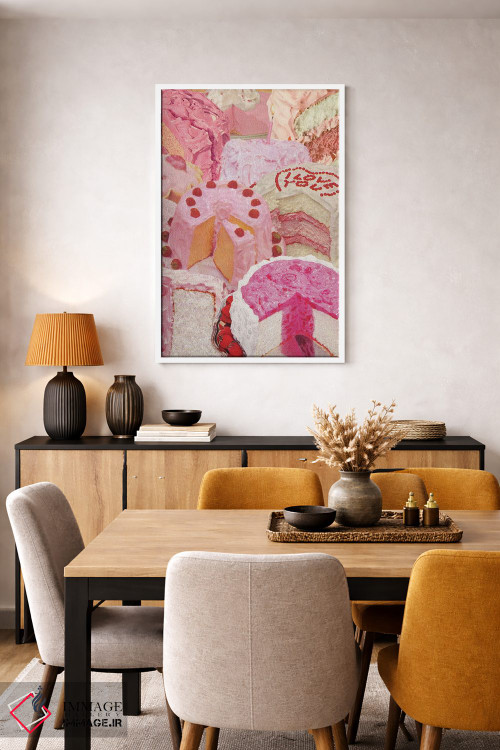 تابلو دکوراتیو کار راحت اثر جولیا والک - D6W