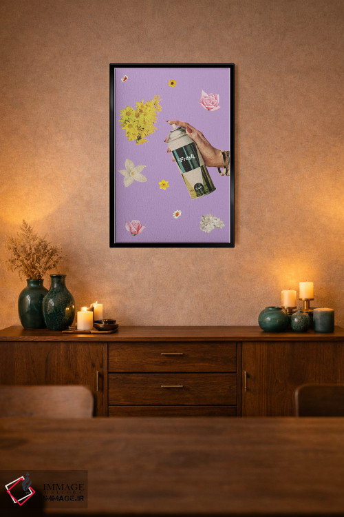 تابلو دکوراتیو خانه تکانی بهاری اثر جولیا والک - D2B