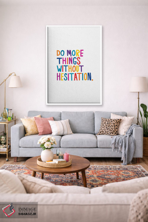 تابلو دکوراتیو بدون تردید اثر جولیا والک - D1W