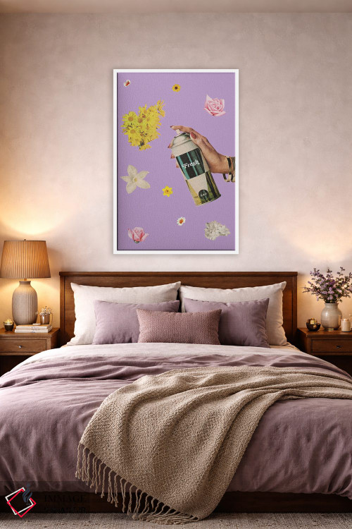 تابلو دکوراتیو خانه تکانی بهاری اثر جولیا والک - D3W