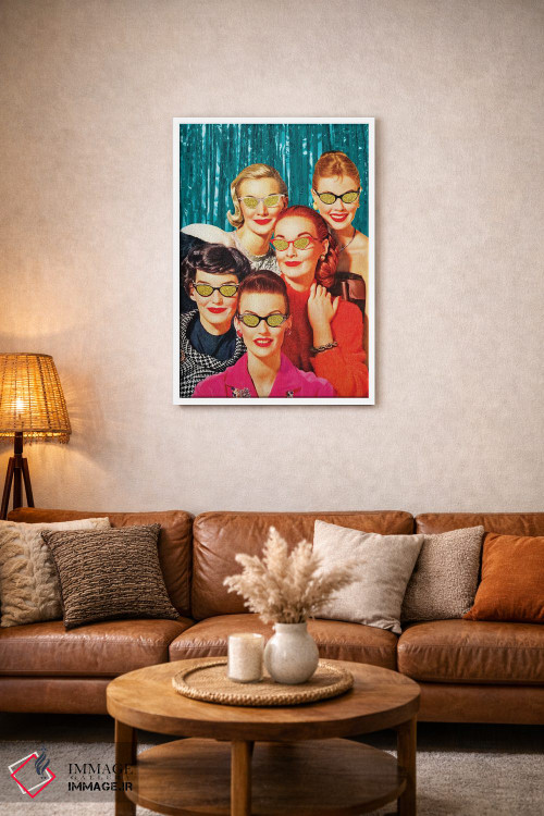 تابلو دکوراتیو دیدن ستاره ها اثر جولیا والک - D1W