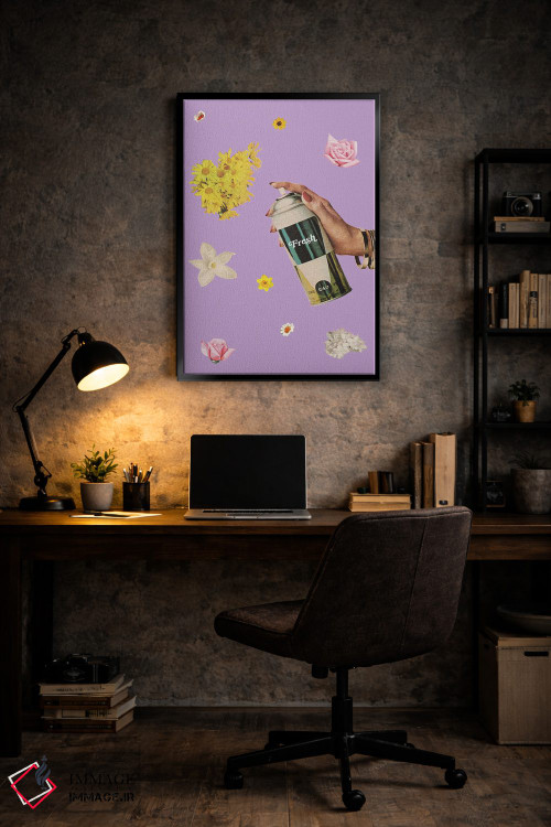 تابلو دکوراتیو خانه تکانی بهاری اثر جولیا والک - D6B