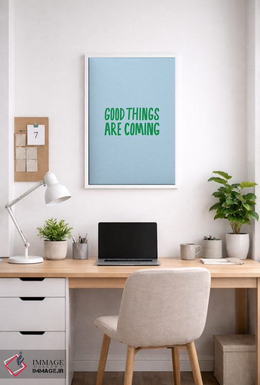 تابلو دکوراتیو اتفاقات خوب در راه است اثر جولیا والک - D3W