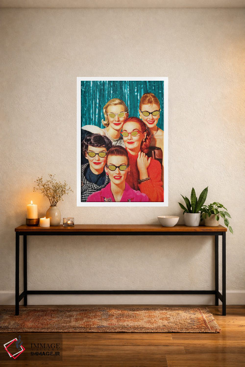 تابلو دکوراتیو دیدن ستاره ها اثر جولیا والک - D3W