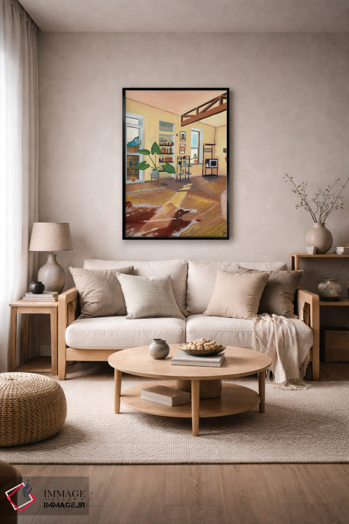 تابلو دکوراتیو این دیوارها اثر جنیفر وارن - D5B