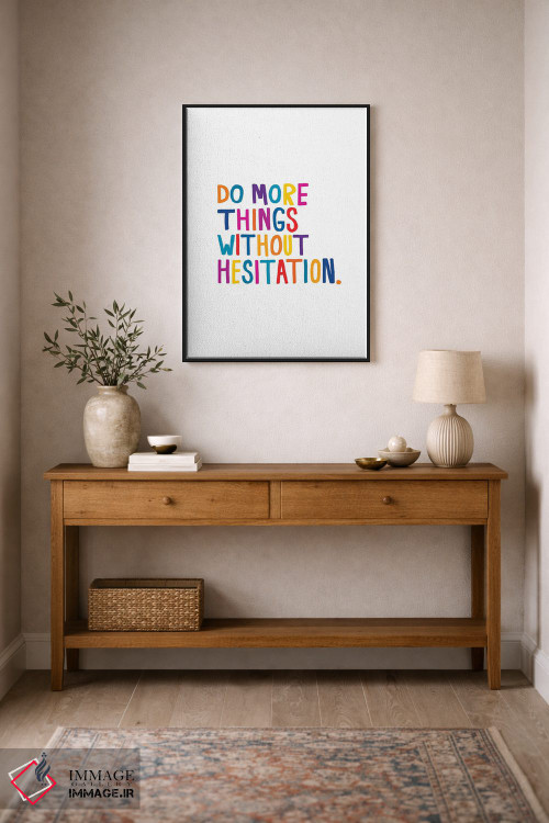 تابلو دکوراتیو بدون تردید اثر جولیا والک - D2B