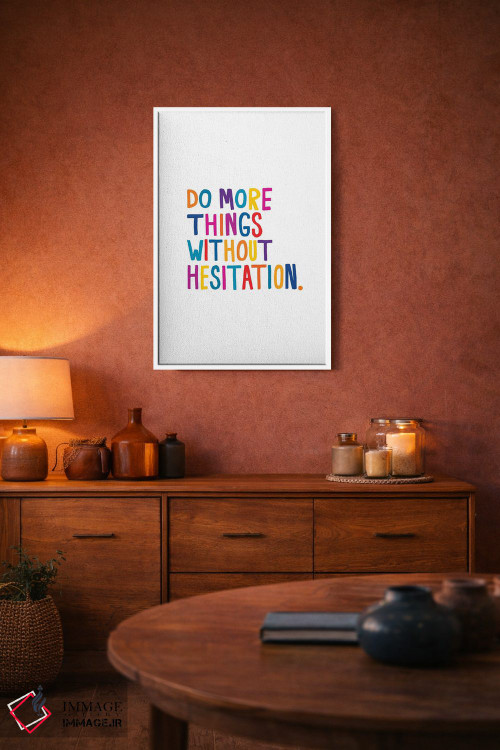 تابلو دکوراتیو بدون تردید اثر جولیا والک - D4W