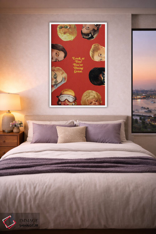 تابلو دکوراتیو نگاه کن به خودت اثر جولیا والک - D4W