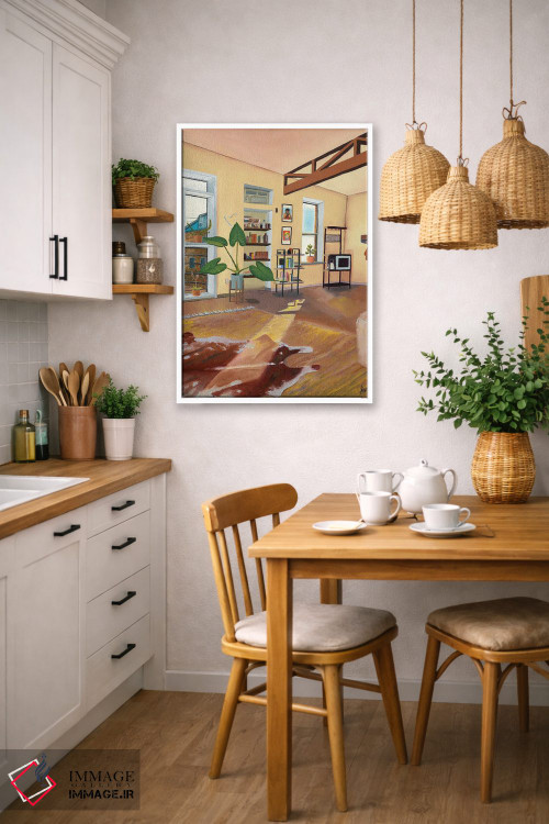 تابلو دکوراتیو این دیوارها اثر جنیفر وارن - D6W