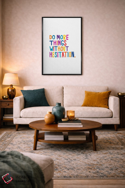 تابلو دکوراتیو بدون تردید اثر جولیا والک - D6B