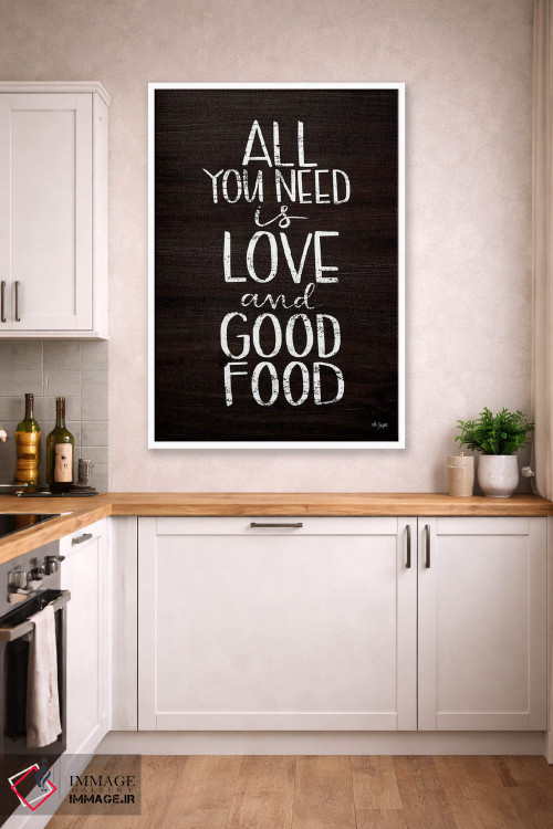 تابلو دکوراتیو غذای خوب اثر جکسون بلوار - D4W