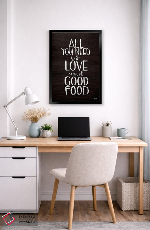 تابلو دکوراتیو غذای خوب اثر جکسون بلوار - D5B