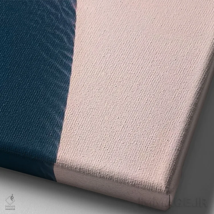 تابلو دکوراتیو سایه تاریک تپه شنی اثر جکسون رابرتز - نمای نزدیک بافت بوم