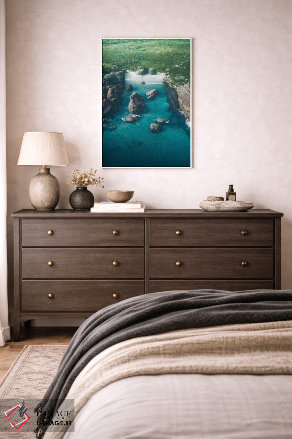 تابلو دکوراتیو صخره های فیل شماره یک اثر جکسون رابرتز - D3W