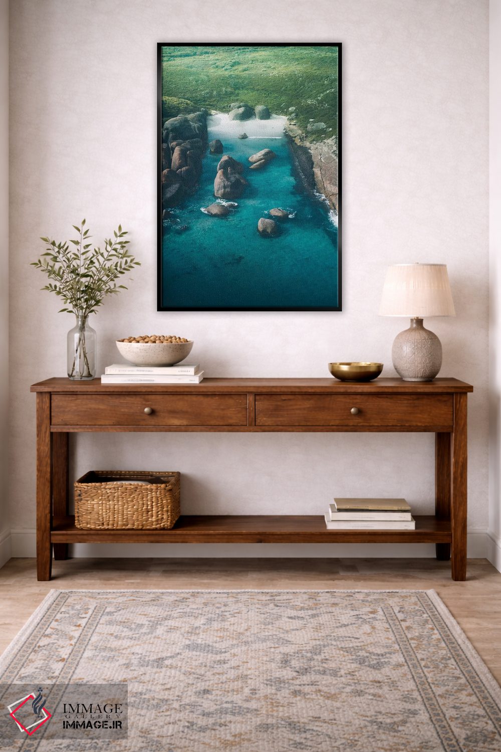 تابلو دکوراتیو صخره های فیل شماره یک اثر جکسون رابرتز - D4B