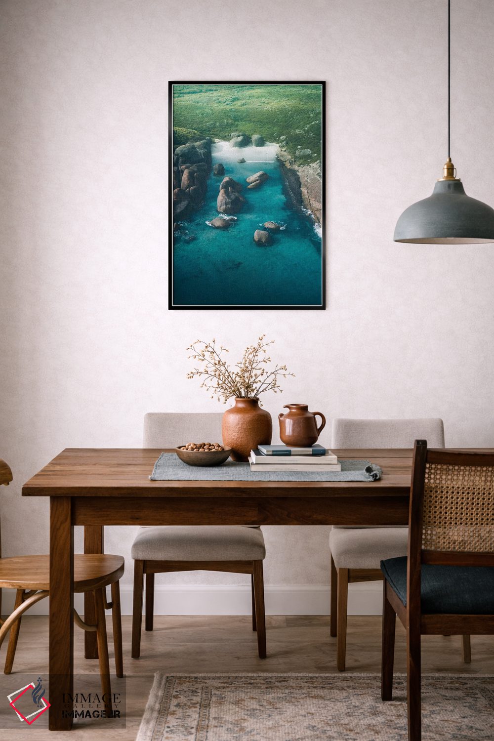 تابلو دکوراتیو صخره های فیل شماره یک اثر جکسون رابرتز - D6B