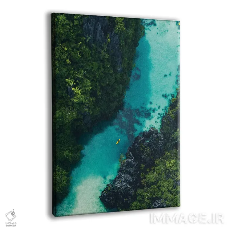 تابلو دکوراتیو بهشت پنهان اثر جکسون رابرتز - نمای پرسپکتیو محصول