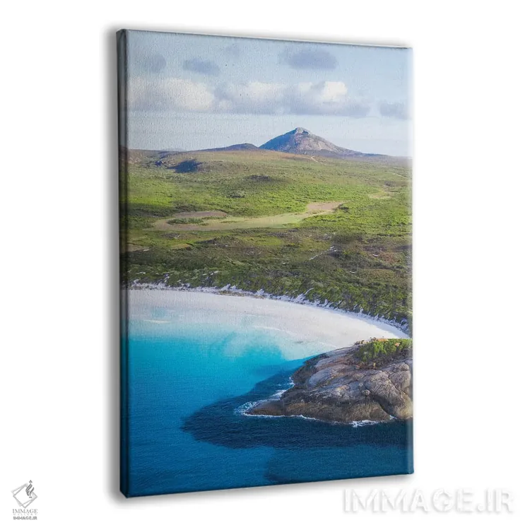 تابلو دکوراتیو خلیج جهنمی شماره دو اثر جکسون رابرتز - نمای پرسپکتیو محصول