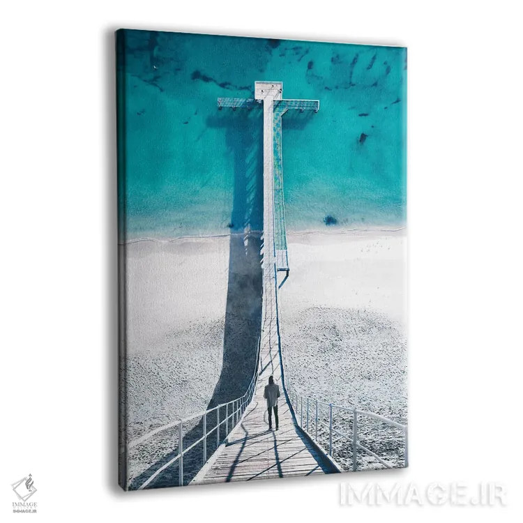 تابلو دکوراتیو آغاز اثر جکسون رابرتز - نمای پرسپکتیو محصول